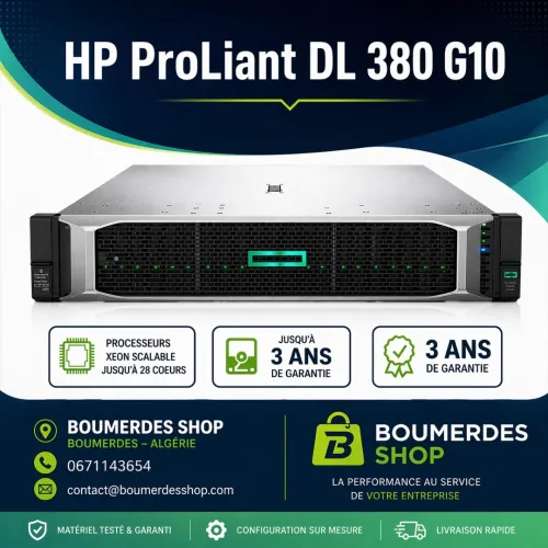 Serveur HP DL380 G10 & Toutes Générations  Offre Professionnelle