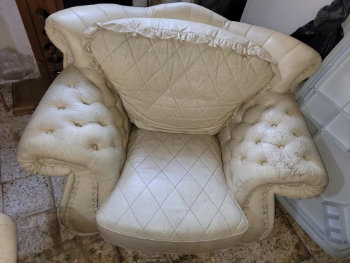 fauteuils cuire véritable italien فوتويات بكوير إيطالي أصلي