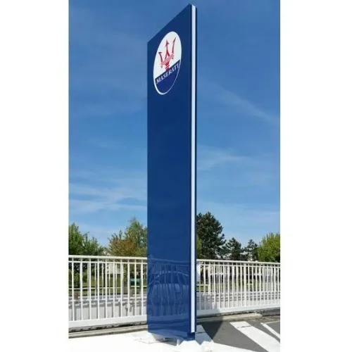Enseigne Panneau publicitaire Lumineuse Affiche Backlight Écran Led Revêtements Façade Stand Découpe
