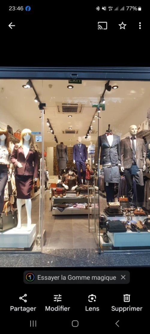 Étagère magasin 