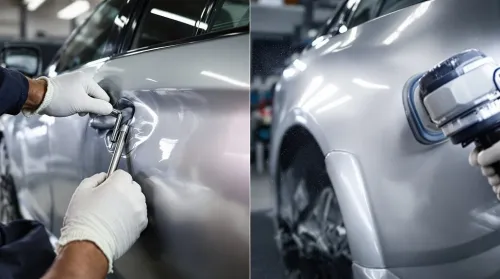 Réparation de tole a froid et sans peinture  PDR