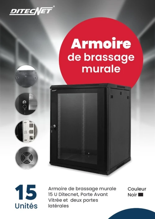 Armoire de brassage murale DITECNET 