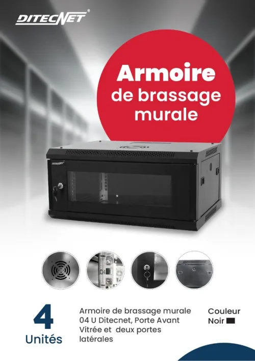 Armoire de brassage murale DITECNET 