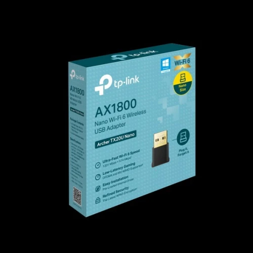 ARCHER TX20U TP-LINK Adaptateur USB WiFi 6 AX1800 Nano