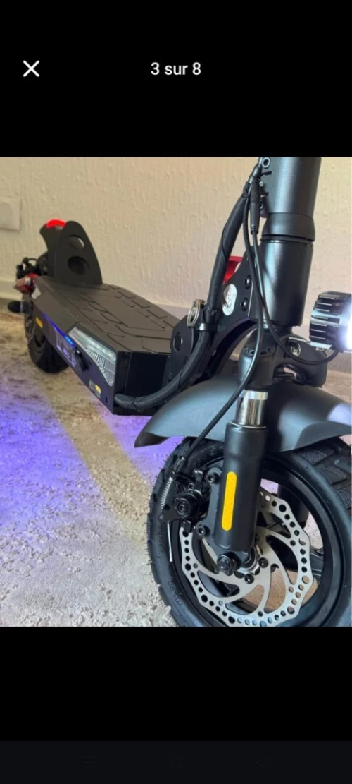 Trottinette électrique: iScooter iX3 1000W