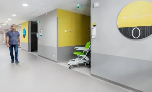 Revêtement de sol hôpital