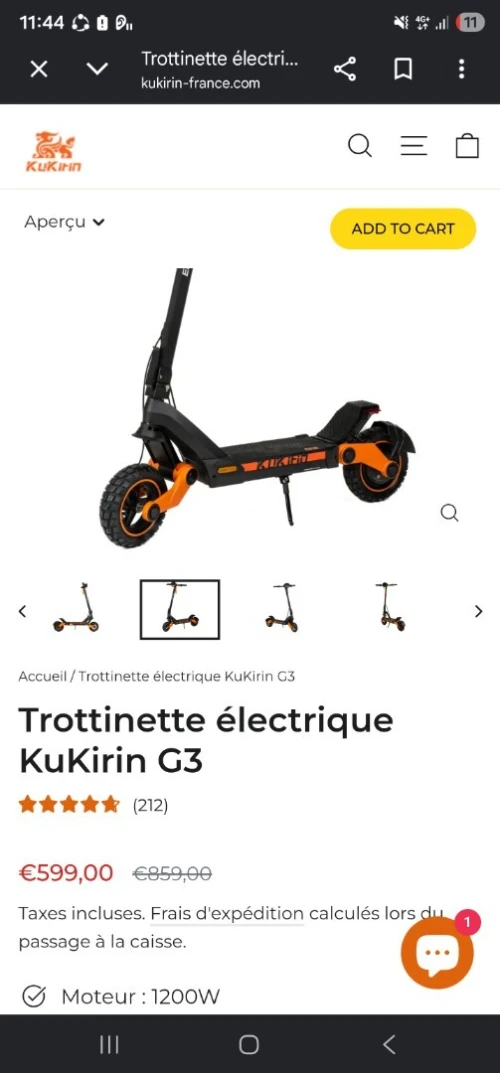 Trotinette G3 Kukurin G3 2025