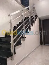 rampe escalier inox extérieur