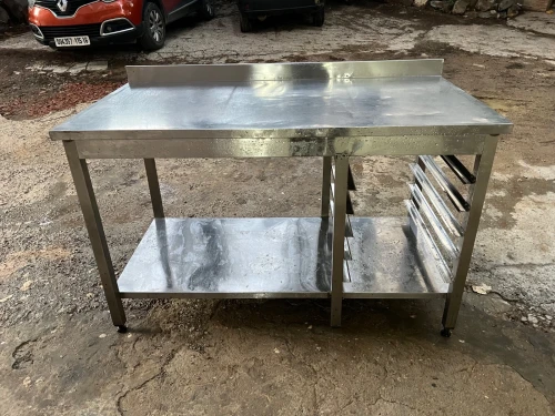 Table de travail inox