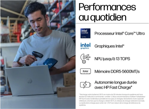 HP ProBook 4 G1i14 (AD2U5ET), Intel Core Ultra 5 225U, 16GB DDR5 5600MHz, 512GB SSD nVme
