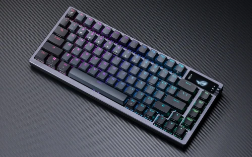 VENDU - ASUS ROG Azoth - Clavier mécanique Gaming avec Connection tri-Mode, écran OLED