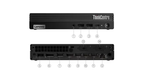 VENDU - Lenovo M75q Gen 5  (ThinkCentre)  Ryzen 5Pro 8500GE + Écran 23,8"FHD ThinkCentre TIO24Gen G5