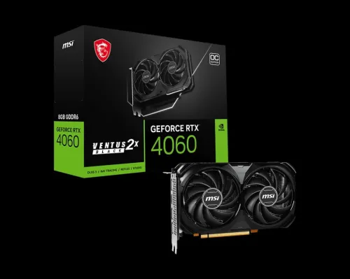 VENDU - MSI GeForce RTX 4060 VENTUS 2X BLACK 8G OC
