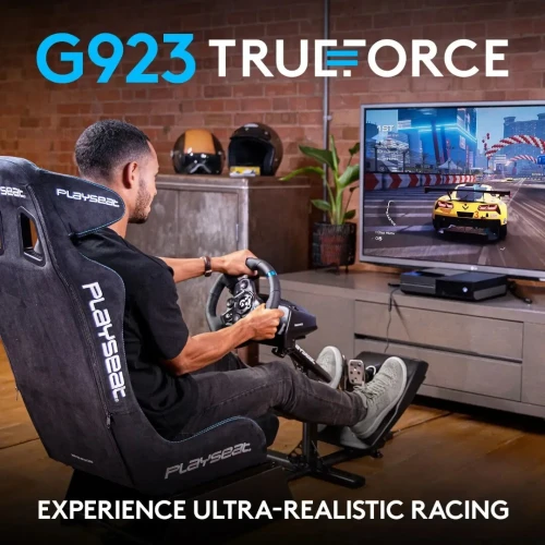 VENDU - LOGITECH G923SE COMBO (pédale et levier de vitesse G Driving Force) 