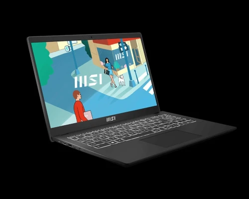 MSI Modern 15 , Intel Core i7-1355U , 16GB DDR4 , 1TB SSD , 15,6" FHD , Intel Iris Xe Graphics