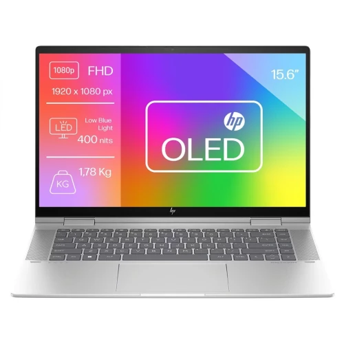 VENDU - HP Envy x360 15 OLED 15-fe0000ns, Intel Core i5-1335U, 16GB LPDDR5 5200MHz, 512GB SSD, iRis