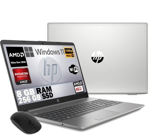 HP 255 G9, AMD Ryzen 5 5625U, 8GB DDR4, 256GB SSD, 15,6" FHD