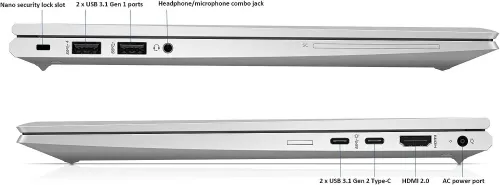VENDU - HP EliteBook 845 G7 (428N7UC), AMD Ryzen 5 PRO 4650U, 16GB 3200MHz, 256GB SSD, Radeon 