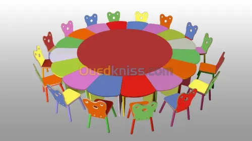 fabrication de mobilier pour creche 