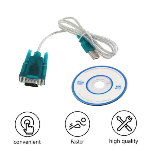 Adaptateur & Cable RS232 Com DB9 To USB