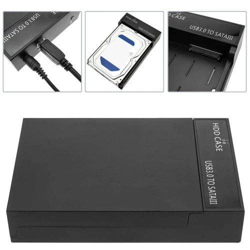 Rack Disque Dur 2.5"/3.5" USB 2.0 & 3.0