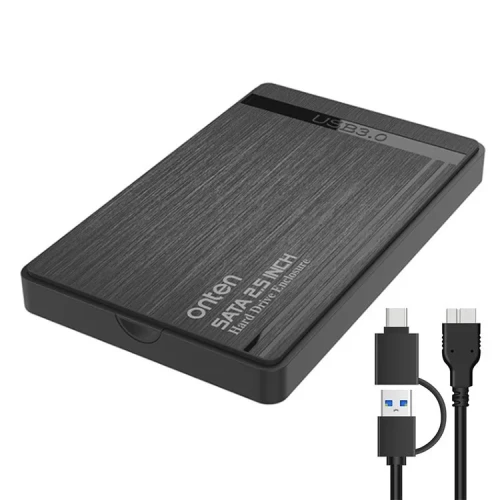 Rack Disque Dur SATA 2.5" USB 3.0 2IN1 Type-C Type-A ONTEN