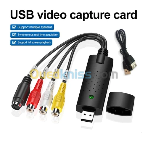 Carte d'acquisition RCA USB 