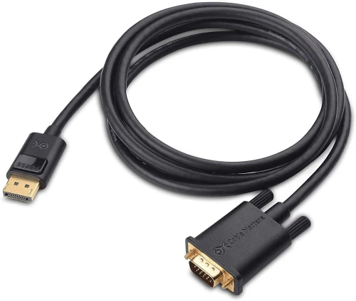 Cable & Adaptateur  Display Port To VGA 