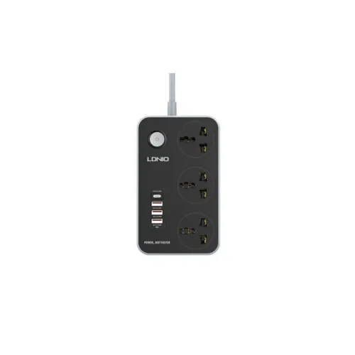 Multiprises Electrique Filtré X3 + Port de Charge USB 