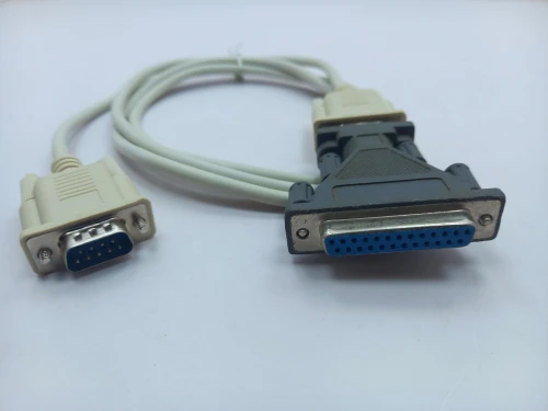 Cable Adaptateur DB09 Com RS232 To DB 25 