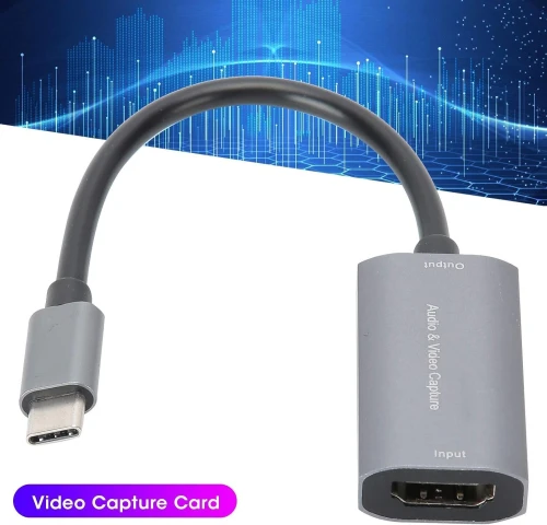 Carte de Capture Vidéo Type-C/HDMI  4K (30 Hz)