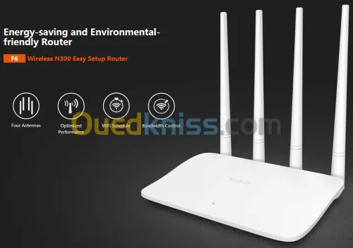 Point d'Accès Routeur Wi-Fi TENDA 4 EN 1 