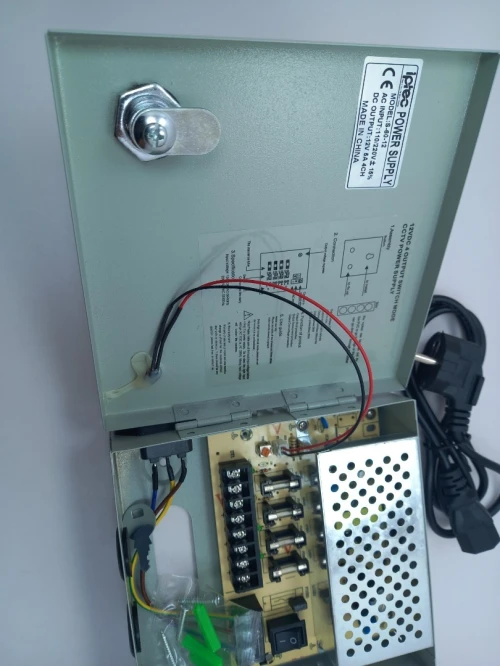 Bloc d'alimentation pour caméra surveillance 4-8 et 16 Sorties CCTV