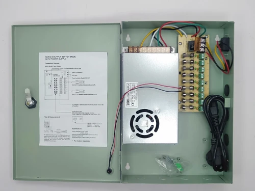 Bloc d'alimentation pour caméra surveillance 4-8 et 16 Sorties CCTV