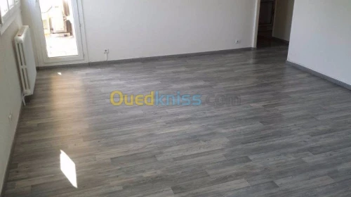 Faux plafond, Parquet revetement mural