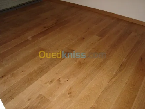 Faux plafond, Parquet revetement mural