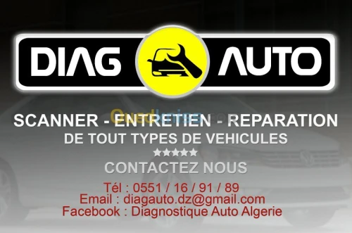 reparation diagnostic scanner et entre