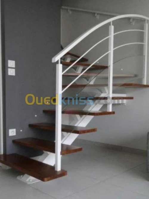 escalier métallique