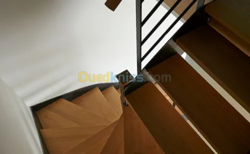 escalier métallique