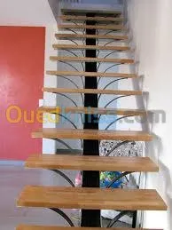 escalier métallique
