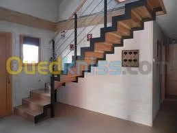 escalier métallique