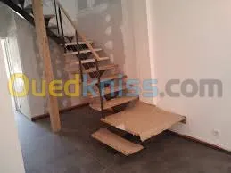 escalier métallique