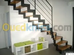 escalier métallique