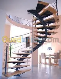 escalier métallique