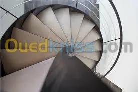 escalier métallique
