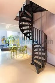 escalier métallique