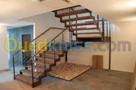 escalier métallique