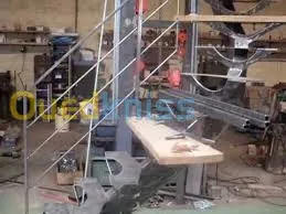 escalier métallique