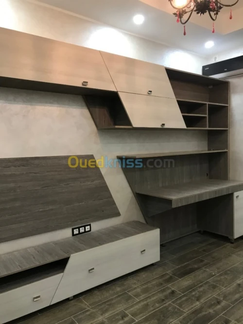 Dressing Bibliothèque  meuble TV