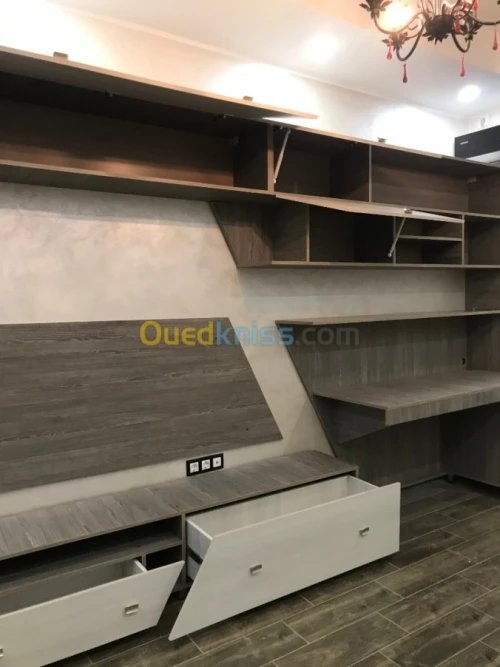 Dressing Bibliothèque  meuble TV